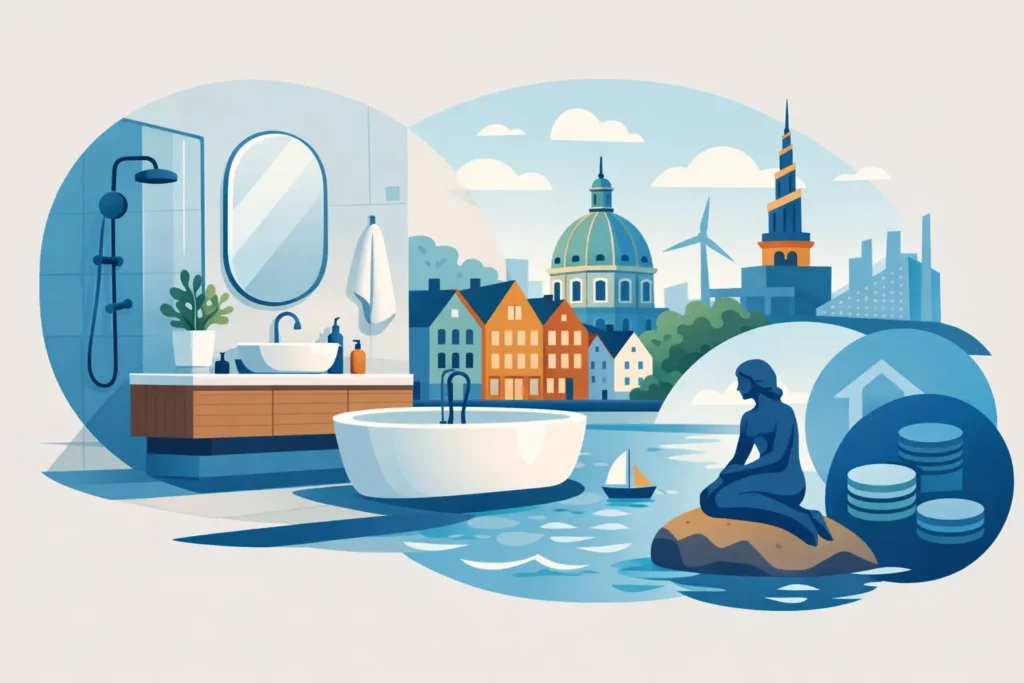Hvad koster nyt badeværelse i København?