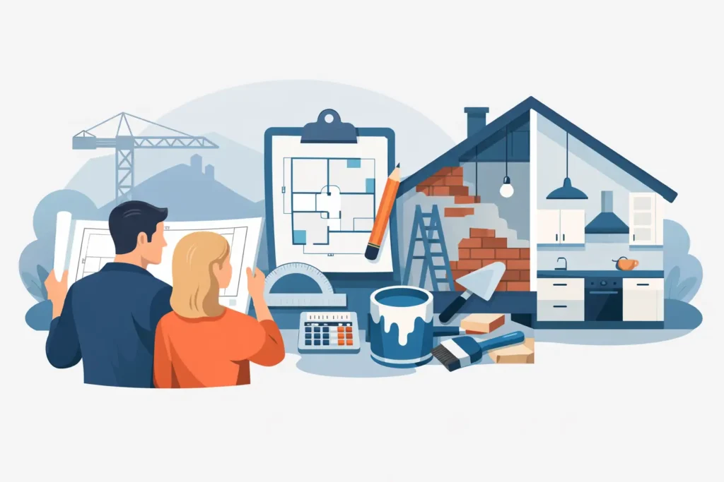 Sådan planlægger du totalrenovering rigtigt